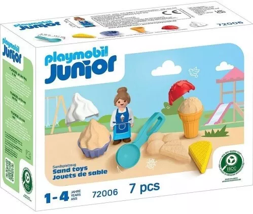 Playmobil Junior Παιχνίδια Στην Άμμο Με Την Ζαχαροπλάστρια για 1-4 Ετών