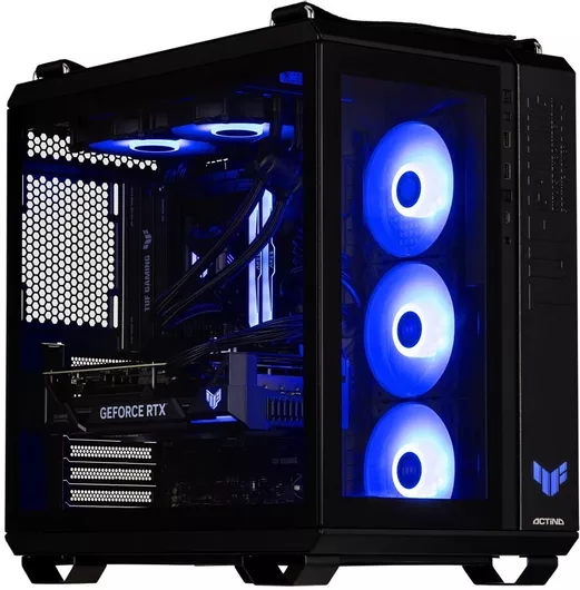 Actina Gaming Desktop PC Ultra 9-285K/64GB DDR4/2.0TB SSD/No OS