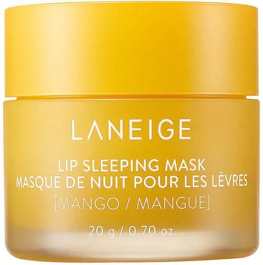 Laneige Lip Sleeping Mango Μάσκα Προσώπου Χειλιών για Ενυδάτωση / Λάμψη Νύχτας 20gr