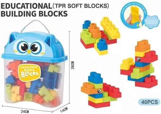 Blue Toys Τουβλάκια 40τμχ