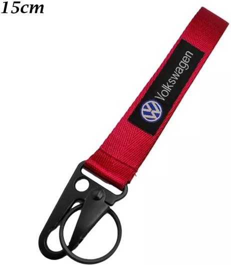 Υφασμάτινο Καραμπινέρ Μπρελόκ Volkswagen Hw-0396 Κόκκινο
