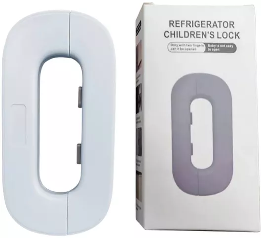 Uncle George Ασφάλεια Ψυγείου με Αυτοκόλλητο Πλαστικό Λευκό