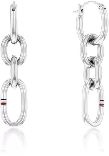 Tommy Hilfiger ΣκουλαρίκιαΑσήμι
