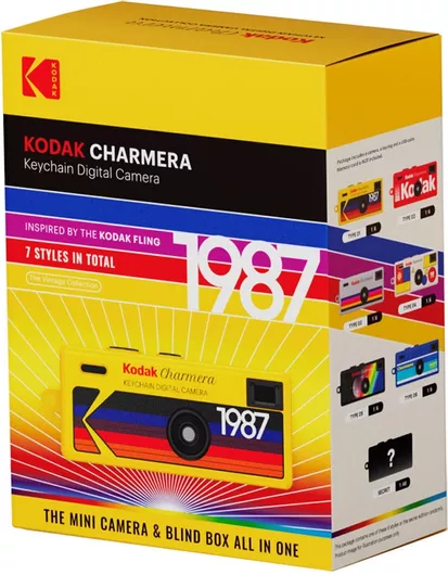 Kodak Charmera Keychain Digital Camera Random Colour Blind Box