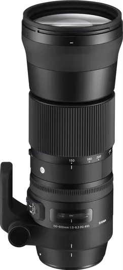 Sigma Full Frame Φωτογραφικός Φακός 150-600mm F5-6.3 DG OS HSM Contemporary Telephoto / Tele Zoom για Canon EF Mount Μαύρος