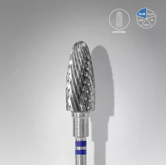 Staleks Φρέζα Καρβιδίου Τροχού Νυχιών Μπλε