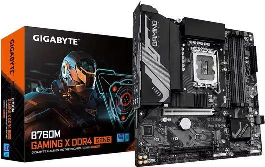 Gigabyte B760M Gaming X DDR4 GEN5 rev. 1.0 Motherboard Micro ATX με Intel 1700 Socket