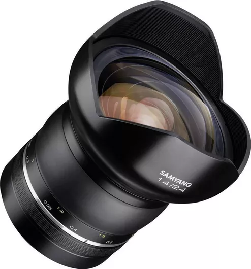 Samyang Crop Φωτογραφικός Φακός XP 14mm f/2.4 Wide Angle για Canon EF Mount Black