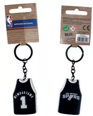 Wembanyama Spurs Nba Μπρελόκ Φανέλα