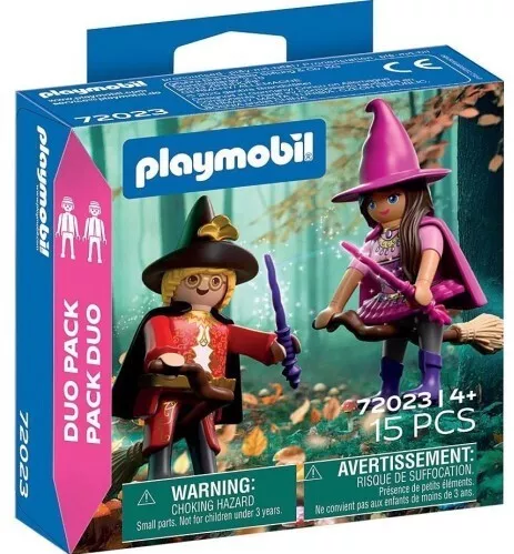 Playmobil Duo Pack Μάγος & Μάγισσα για 4 Ετών