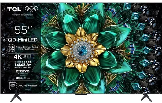TCL Smart Τηλεόραση 55" 4K UHD Mini LED Q6C HDR 2025 55Q6C