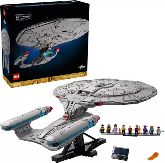 LEGO Icons Star Trek: U.S.S. Enterprise NCC-1701-D™ για 18+ Ετών 3600τμχ