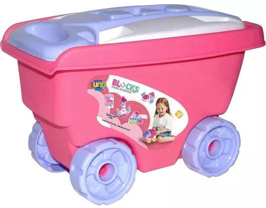 Luna Τουβλάκια Καρότσι για 3+ Ετών 42τμχ