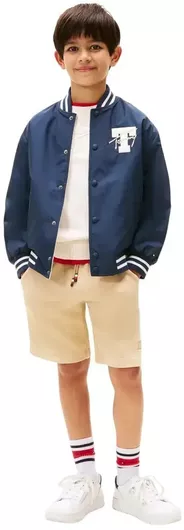 Παιδικό Bomber Διπλής Όψης Blue