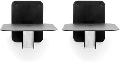 Argon Audio Βάση Ηχείων Τοίχου (Ζεύγος)Μαύρο Χρώμα