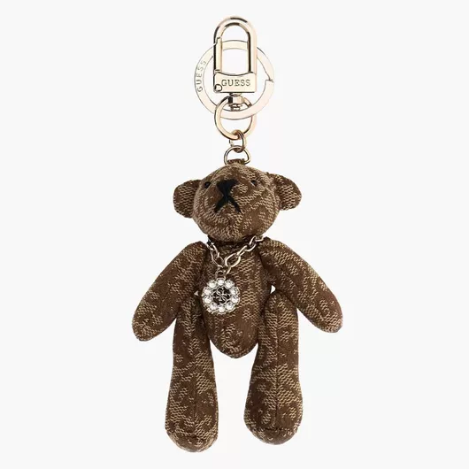 Guess Keyring.teddy Μπεζ