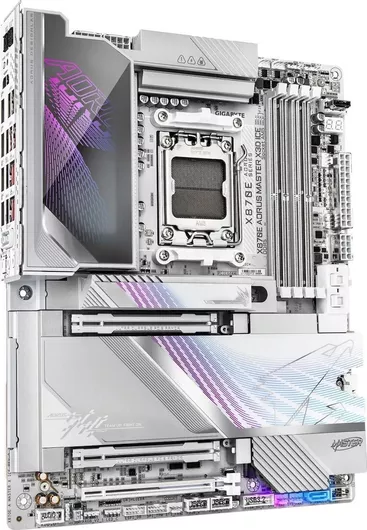 Gigabyte X870E AORUS MASTER X3D ICE Motherboard ATX με AMD AM5 Socket