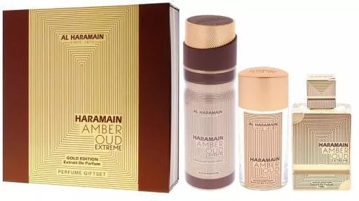 Al Haramain Amber Oud Gold Edition Extreme Σετ με Eau de Parfum