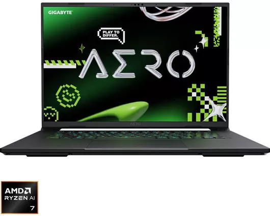 Gigabyte AERO X16 1VH93EEC94AH 16" IPS QHD+ 165Hz Ryzen AI 300 Series-7 350/16GB/1TB SSD/GeForce RTX 5060/W11 Home International English Keyboard