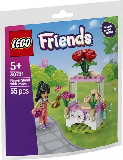 LEGO Friends Flower Stand ith Roses για 5+ Ετών 55τμχ
