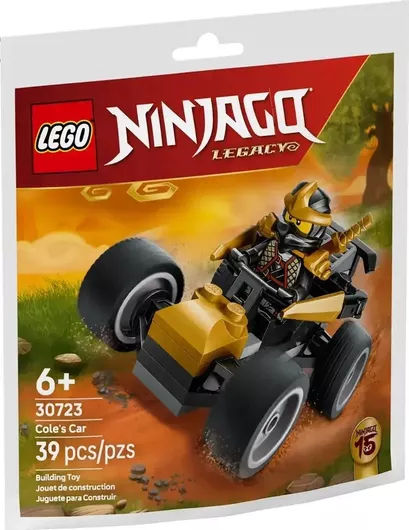 LEGO Ninjago Ninja Cole's Car για 6+ Ετών 39τμχ