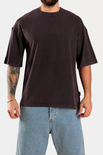 T-shirt Μελιτζανί