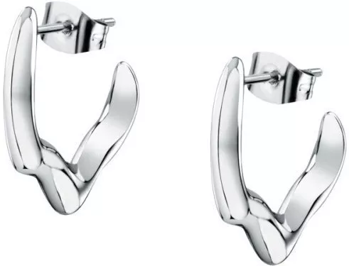 Trussardi ΣκουλαρίκιαΑτσάλι Γκρι