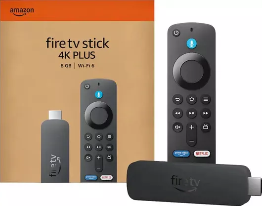 Amazon Smart TV Stick Fire TV Stick 4K Plus UHD με Bluetooth / Wi-Fi / HDMI & Alexa