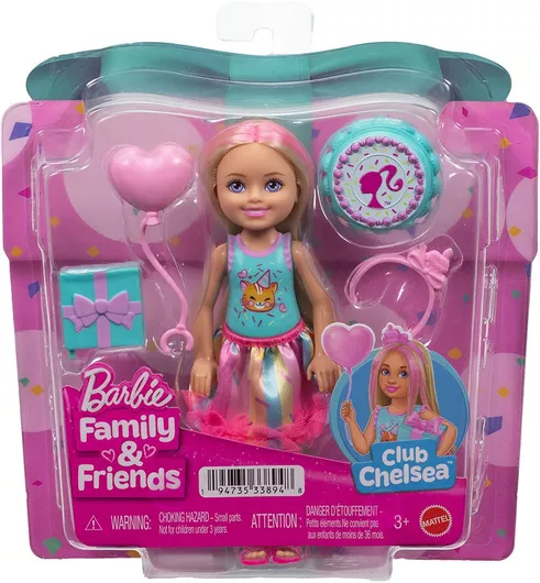 Barbie Family & Friends Κούκλα Chelsea για 3+ Ετών
