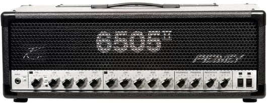 Peavey 6505 Ii Κεφαλή Ηλεκτρικής Κιθάρας 120W Μαύρο