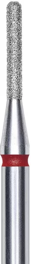Staleks Διαμαντόφρεζα Τροχού Νυχιών με Σχήμα Βαρελάκι Κόκκινο