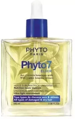 Phyto Phyto 7 Elixir Ultra Light Λάδι Μαλλιών για Θρέψη 100ml