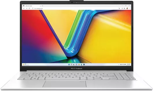 Asus Vivobook Go 15 E1504GA-WS35 15.6" FHD i3-N305/8GB/256GB SSD/W11 S Cool Silver US Keyboard