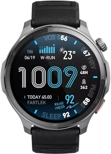 Amazfit Balance 2 XT 47mm Αδιάβροχο Smartwatch με Παλμογράφο (Μαύρο)
