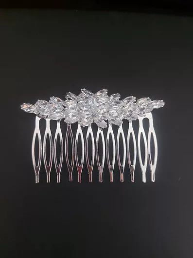 Νυφικό Χτενάκι Μαλλιών Zircon 6/7 Cm