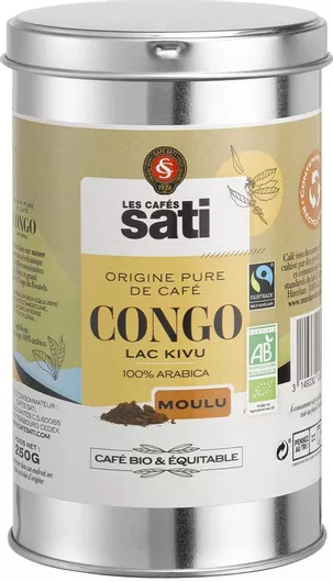 Καφές Espresso Sati Cafe Congo Lac Kivu 250g Αλεσμένος