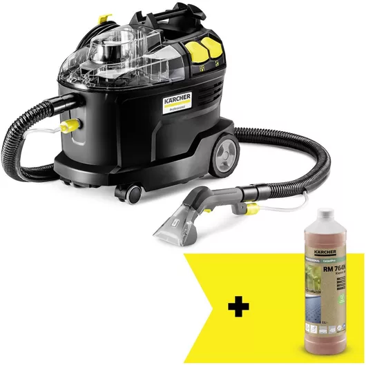 Karcher Puzzi 8/1 Go!further Σκούπα Υγρών / Στερεών 1200W με Πλαστικό Κάδο 8lt