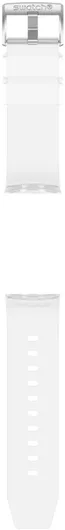 Swatch Καουτσούκ Λουράκι Ρολογιού Διαφανές 19mm