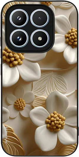 Θήκη Sonique 3d Flower Series Xiaomi Xiaomi 17 5g Λευκό