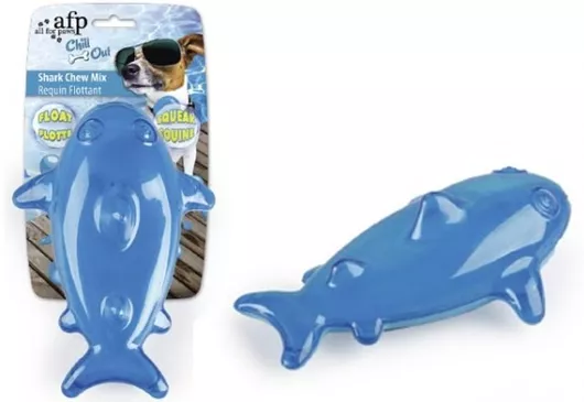All For Paws Shark Chew Mix Παιχνίδι για Κουτάβι Μασητικό 16cm Μπλε