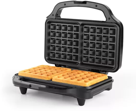 Petra Βαφλιέρα 2 Θέσεων Xl Μαύρο 900w Deep Fill