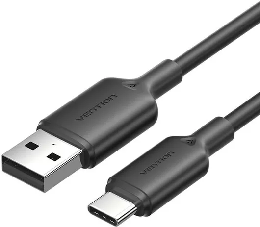 Vention USB 2.0 Cable USB-C male - USB-A 60W Μαύρο 1m