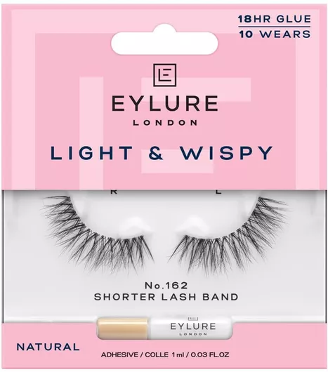 Eylure Βλεφαριδες Light Wispy Shorter Lash Band N.162 Natural