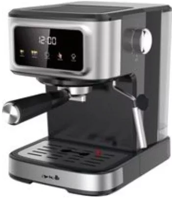 Arielli Μηχανή Espresso 1100W Πίεσης 20bar για Cappuccino Ασημί ACM-1120TOUCH