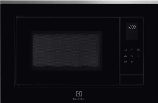 Electrolux Εντοιχιζόμενος Φούρνος Μικροκυμάτων με Grill 25lt Μαύρος