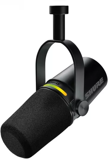 Shure MV7+ Δυναμικό Μικρόφωνο Shock Mounted για Φωνητικά για PC/Mac/iPad/Android