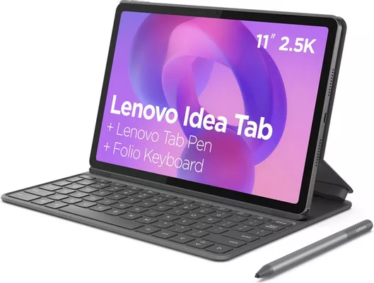 Lenovo Idea Tab 11" 8GB/256GB/Lenovo Folio Keyboard + Lenovo Tab Pen Γκρι