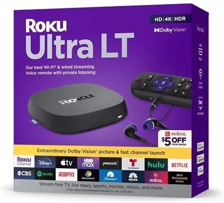 Roku TV Box Ultra LT 4801RW 4K UHD με WiFi  Roku OS