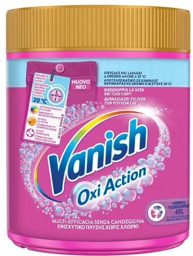Vanish Oxi Action Καθαριστικό Λεκέδων σε Σκόνη 500gr