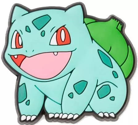 Crocs Jibbitz Διακοσμητικό Παπουτσιού Pokemon Bulbasaur
